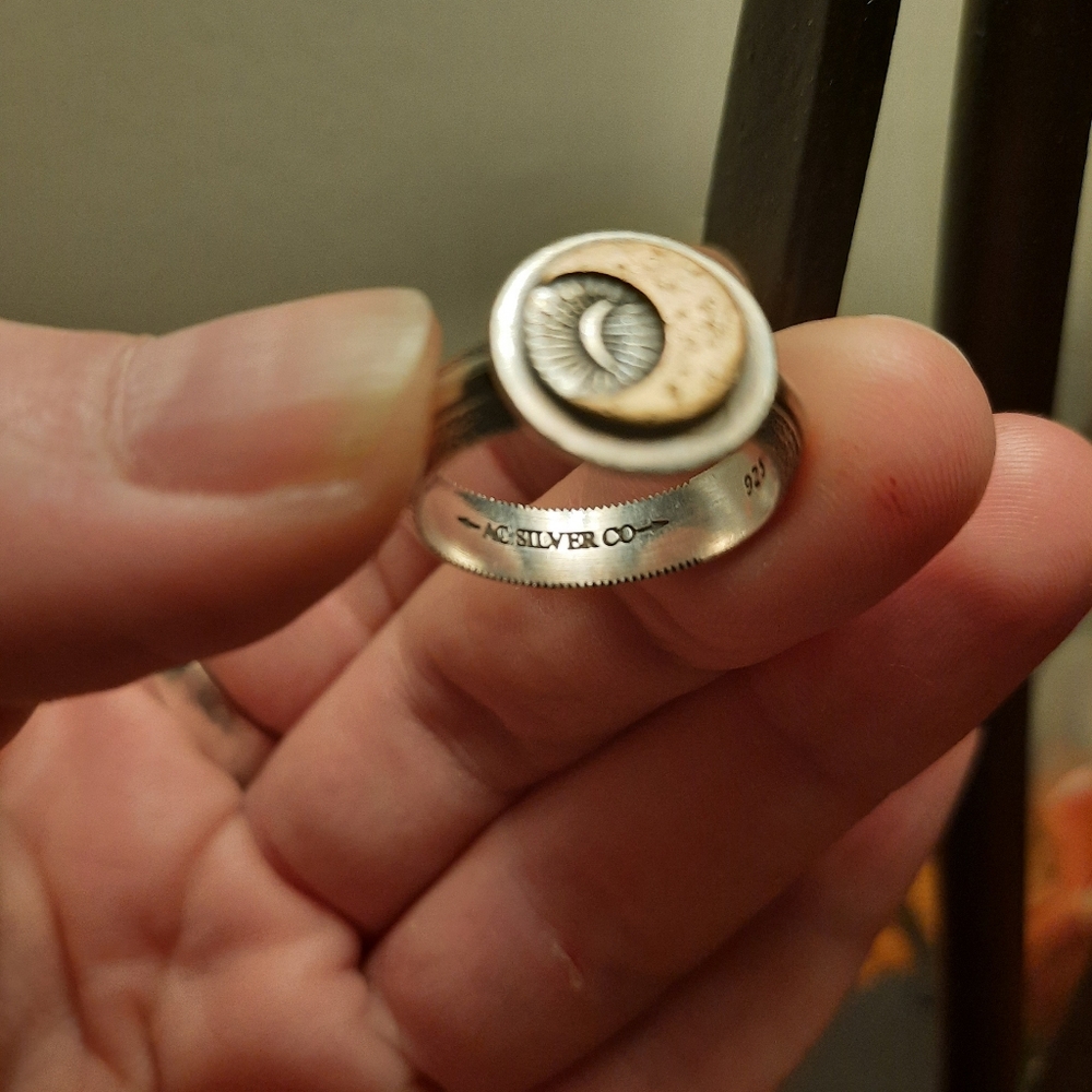 Moon & Star AC Silver & Co ring - Picture 4 of 4